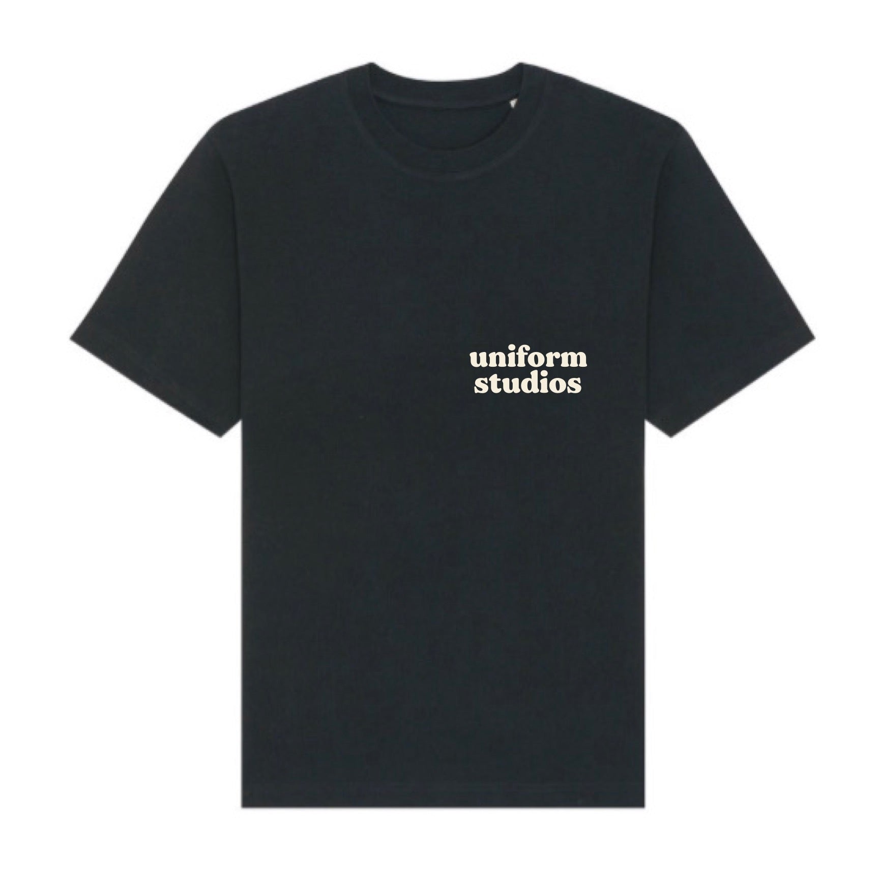 Uniform Studios Logo T-shirt - Black